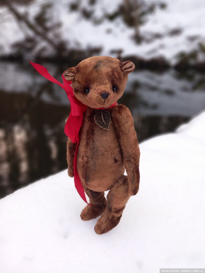 Первый день зимы😊 — Авторские мишки Тедди и друзья: фото (фото 10)