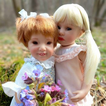 Прогулка с новенькими🌲🦋🪻🪻🪻