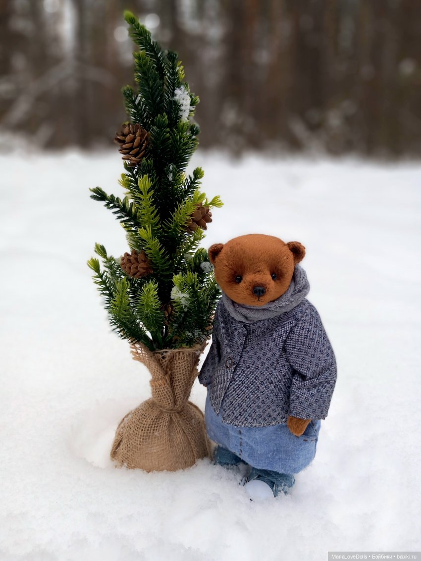 В лес за ёлочкой 🌲🌲🌲 — Куклы Xiaomi Monst (Сяоми) и Pipitom: шарнирные