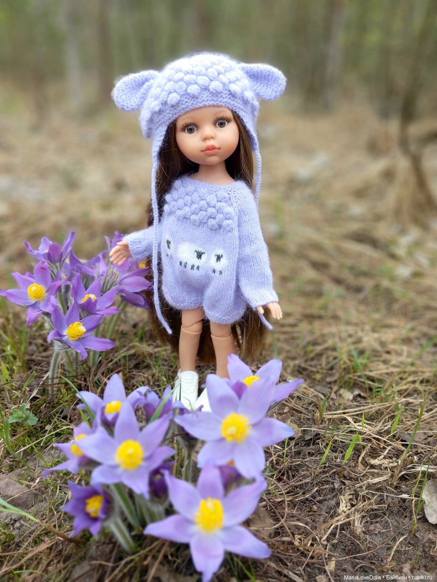 Сиреневая нежность — Куклы Paola Reina (Паола Рейна): новинки