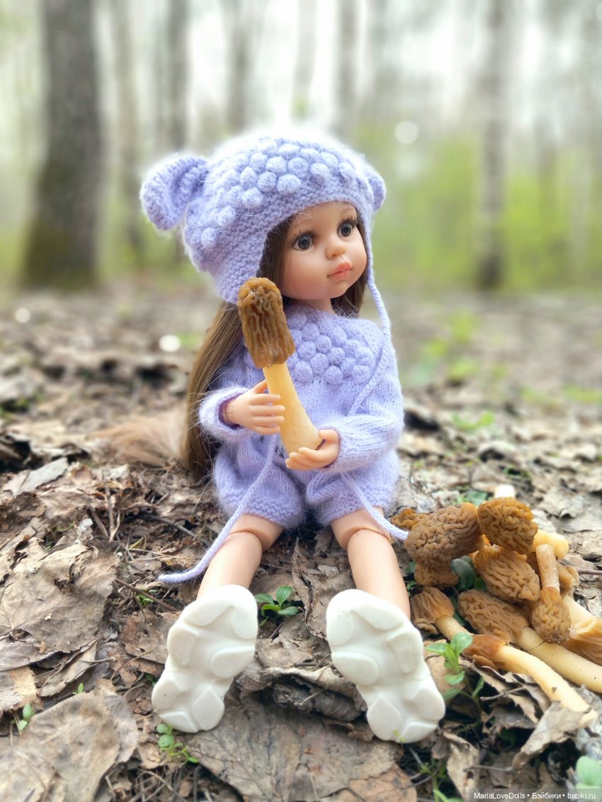 Сиреневая нежность — Куклы Paola Reina (Паола Рейна): новинки (фото 3)