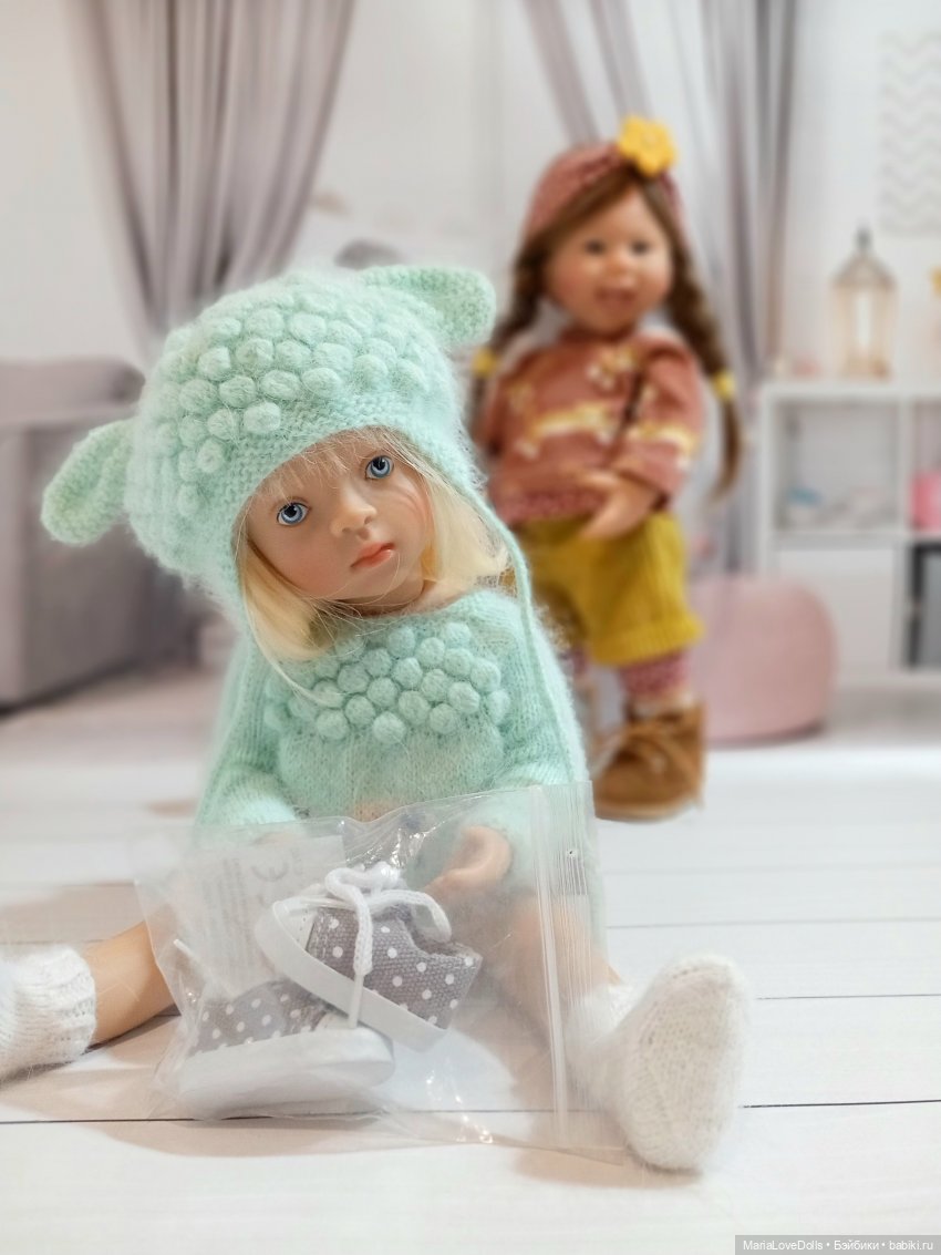 Всё началось с подарка — Куклы Rosemarie Anna Muller (Мюллер): Вихтели (Wichtel) (фото 7)