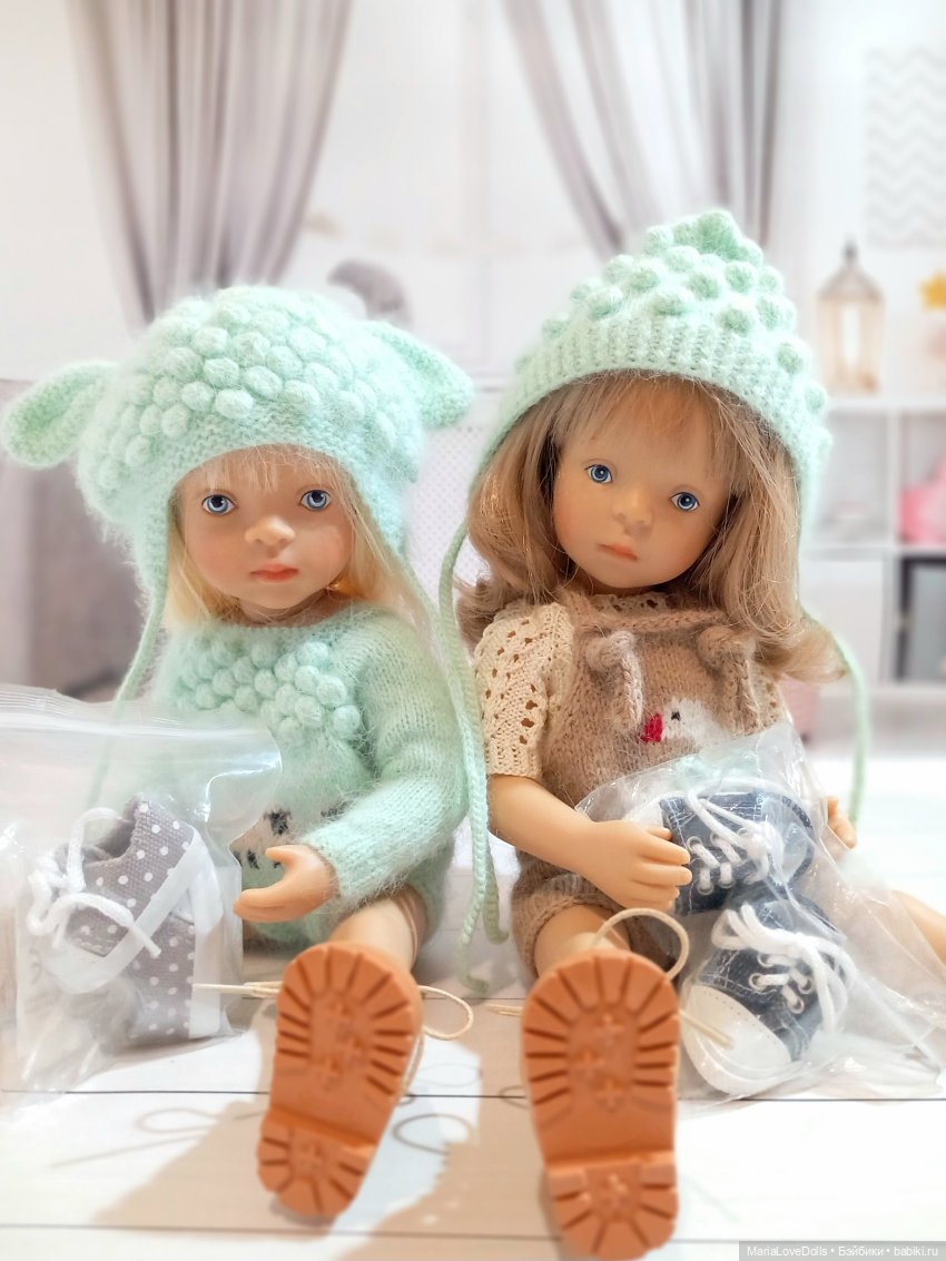 Всё началось с подарка — Куклы Rosemarie Anna Muller (Мюллер): Вихтели (Wichtel) (фото 8)