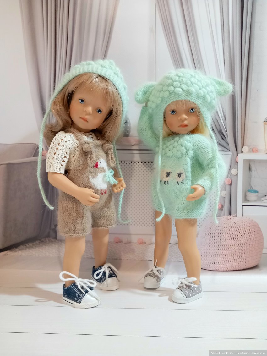 Всё началось с подарка — Куклы Rosemarie Anna Muller (Мюллер): Вихтели (Wichtel) (фото 9)