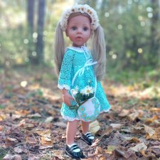 Ажурные платья для девочек Готц (Gotz)