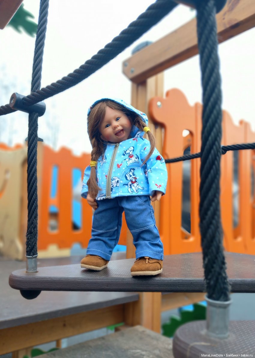 Город детства... и Лея — Куклы Rosemarie Anna Muller (Мюллер): Вихтели (Wichtel)