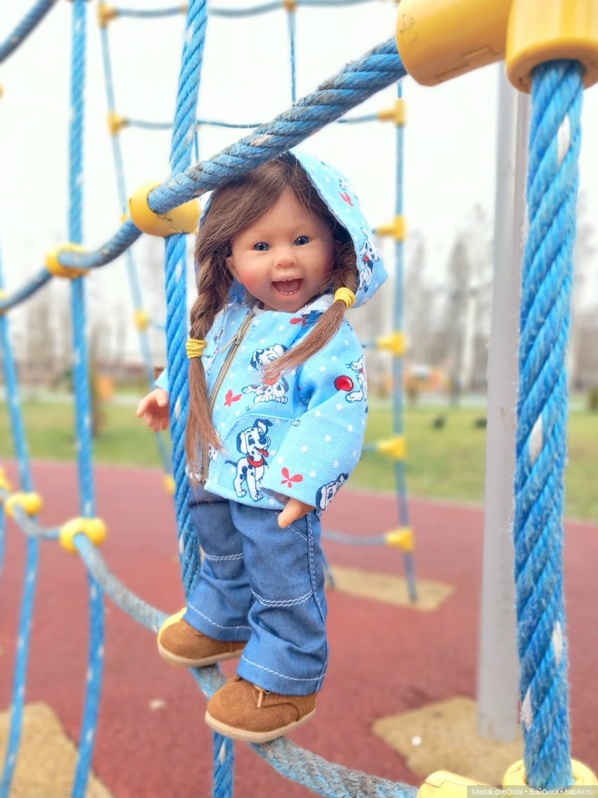 Город детства... и Лея — Куклы Rosemarie Anna Muller (Мюллер): Вихтели (Wichtel) (фото 3)