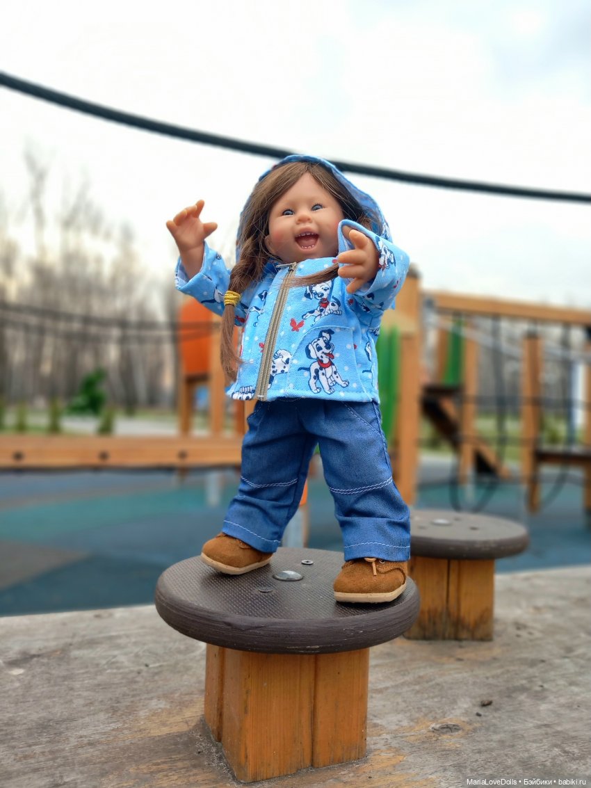 Город детства... и Лея — Куклы Rosemarie Anna Muller (Мюллер): Вихтели (Wichtel) (фото 7)