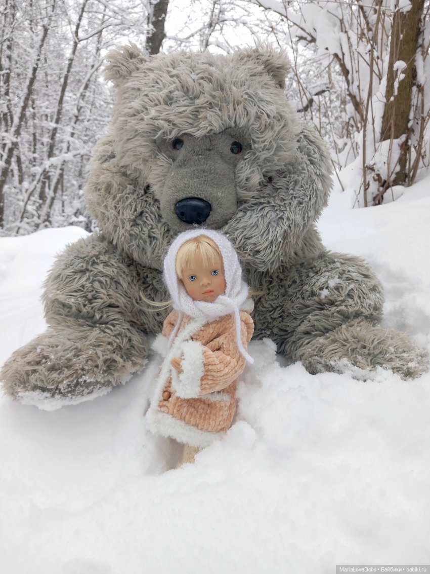 Авочка и Медведь — Куклы Sylvia Natterer (Сильвия Наттерер): Gotz (фото 8)