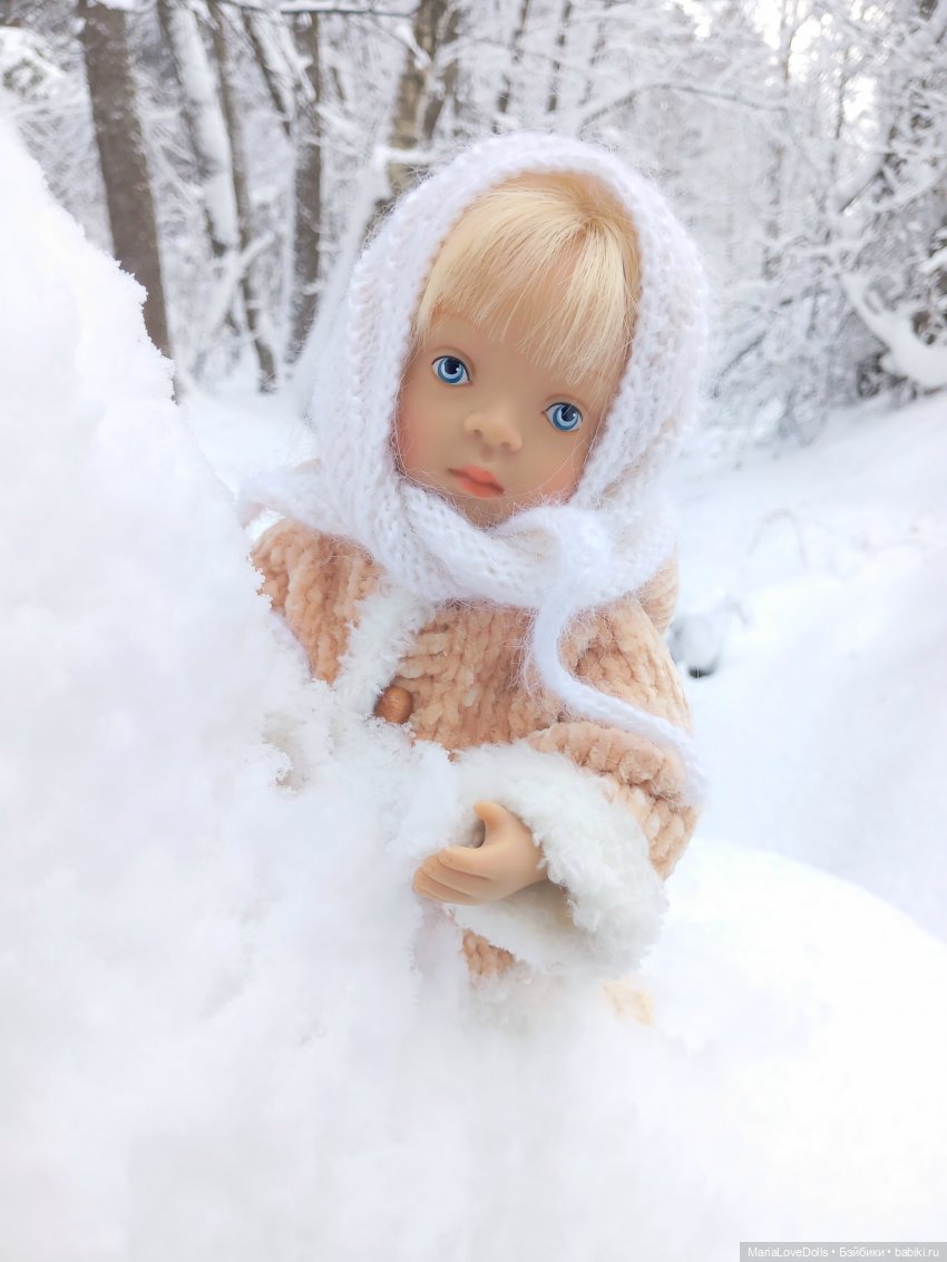 Авочка и Медведь — Куклы Sylvia Natterer (Сильвия Наттерер): Gotz