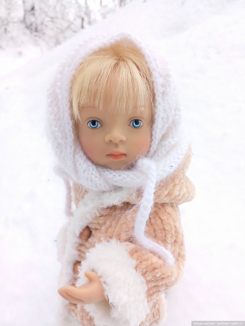 Авочка и Медведь — Куклы Sylvia Natterer (Сильвия Наттерер): Gotz