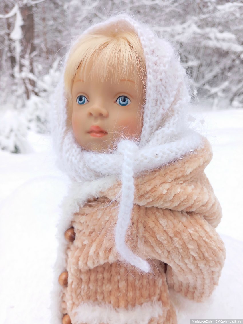 Авочка и Медведь — Куклы Sylvia Natterer (Сильвия Наттерер): Gotz