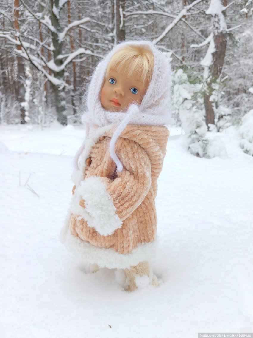 Авочка и Медведь — Куклы Sylvia Natterer (Сильвия Наттерер): Gotz