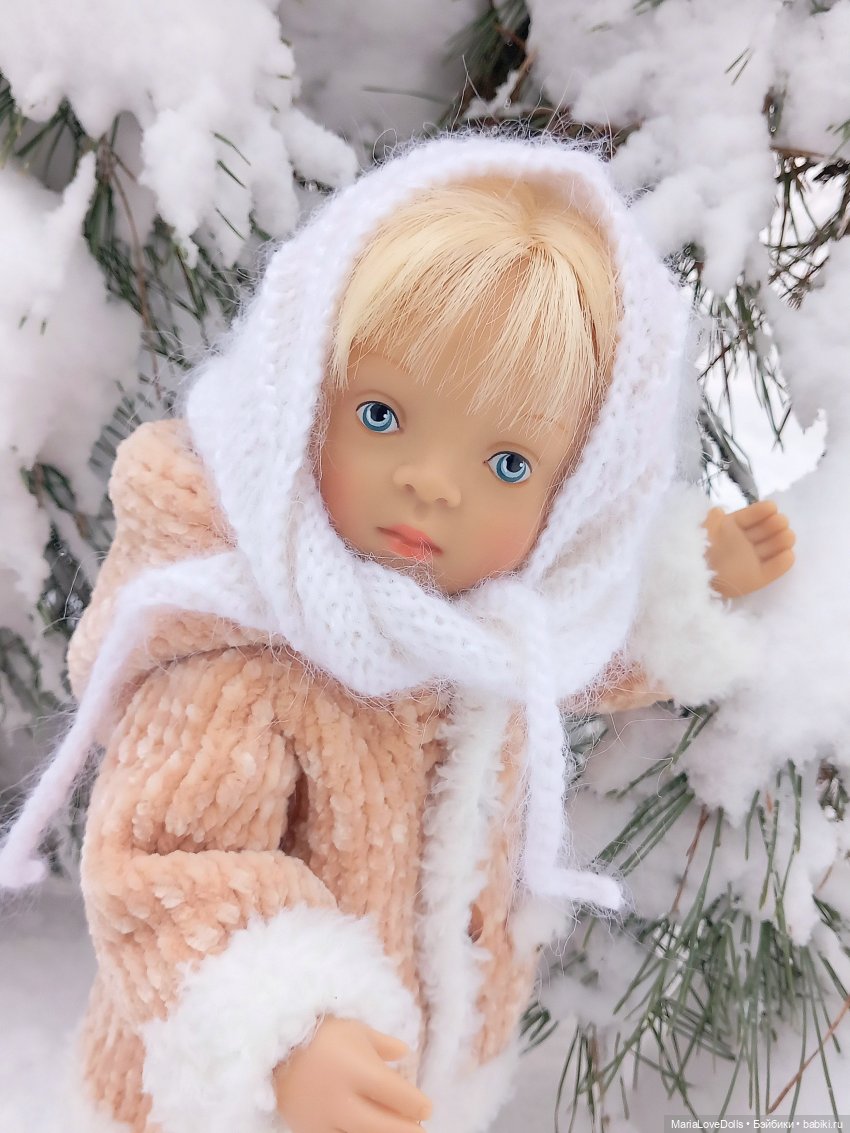 Авочка и Медведь — Куклы Sylvia Natterer (Сильвия Наттерер): Gotz