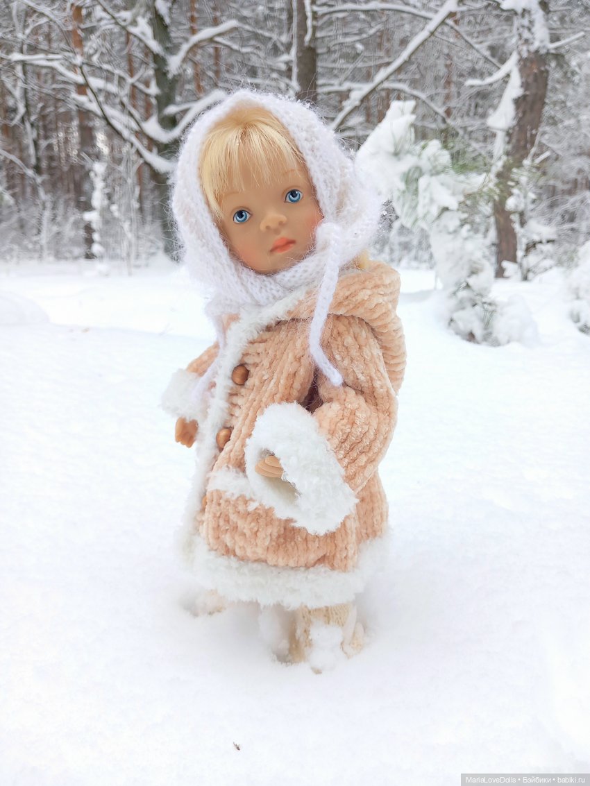 Авочка и Медведь — Куклы Sylvia Natterer (Сильвия Наттерер): Gotz