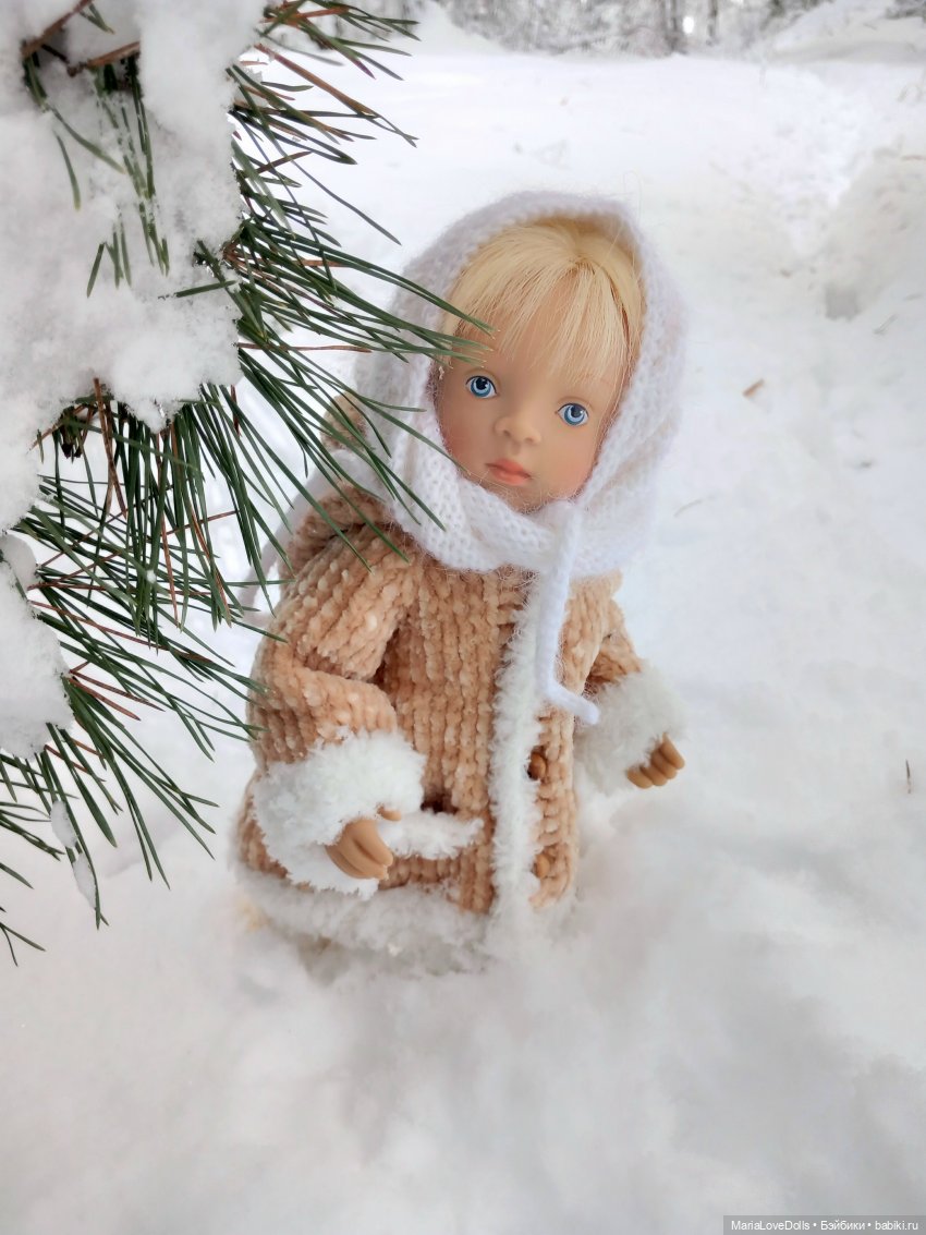 Авочка и Медведь — Куклы Sylvia Natterer (Сильвия Наттерер): Gotz