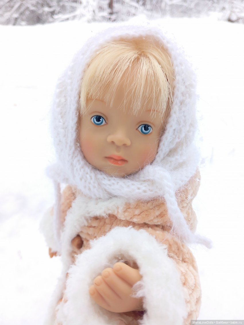 Авочка и Медведь — Куклы Sylvia Natterer (Сильвия Наттерер): Gotz