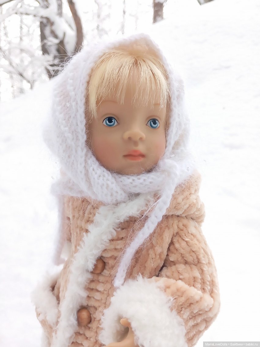 Авочка и Медведь — Куклы Sylvia Natterer (Сильвия Наттерер): Gotz