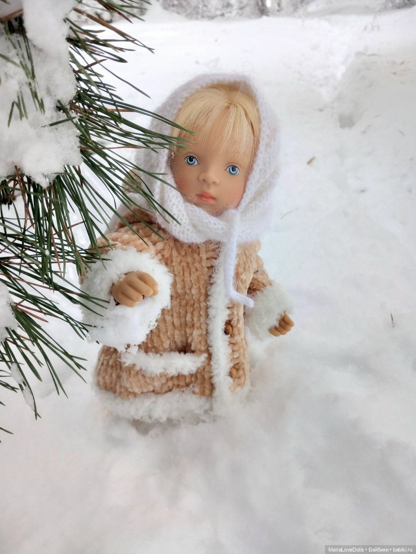 Авочка и Медведь — Куклы Sylvia Natterer (Сильвия Наттерер): Gotz