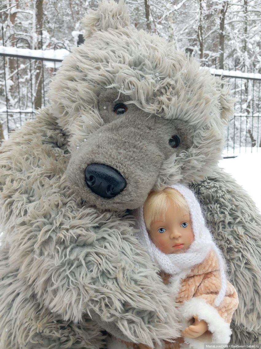 Авочка и Медведь — Куклы Sylvia Natterer (Сильвия Наттерер): Gotz (фото 2)