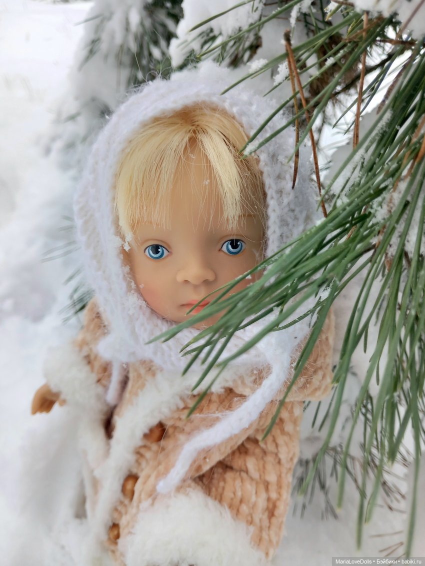 Авочка и Медведь — Куклы Sylvia Natterer (Сильвия Наттерер): Gotz