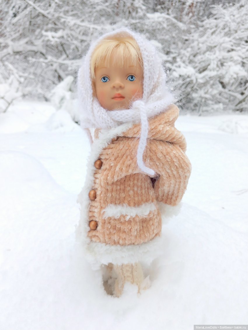 Авочка и Медведь — Куклы Sylvia Natterer (Сильвия Наттерер): Gotz