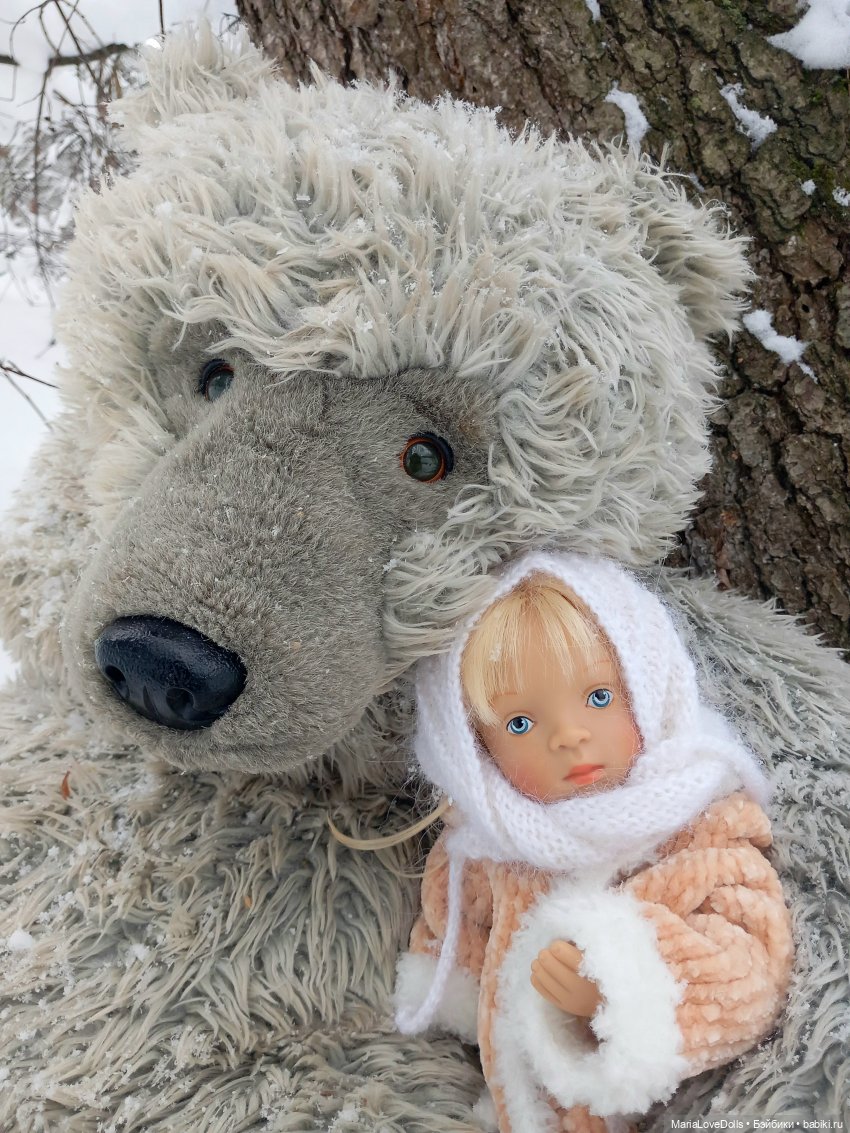 Авочка и Медведь — Куклы Sylvia Natterer (Сильвия Наттерер): Gotz (фото 7)