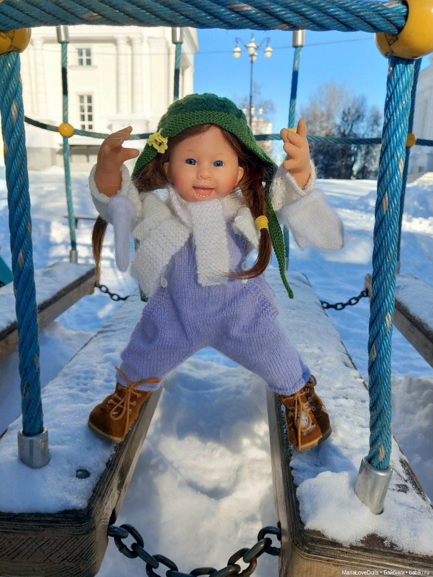 Городские улицы и Лея — Куклы Rosemarie Anna Muller (Мюллер): Вихтели (Wichtel)