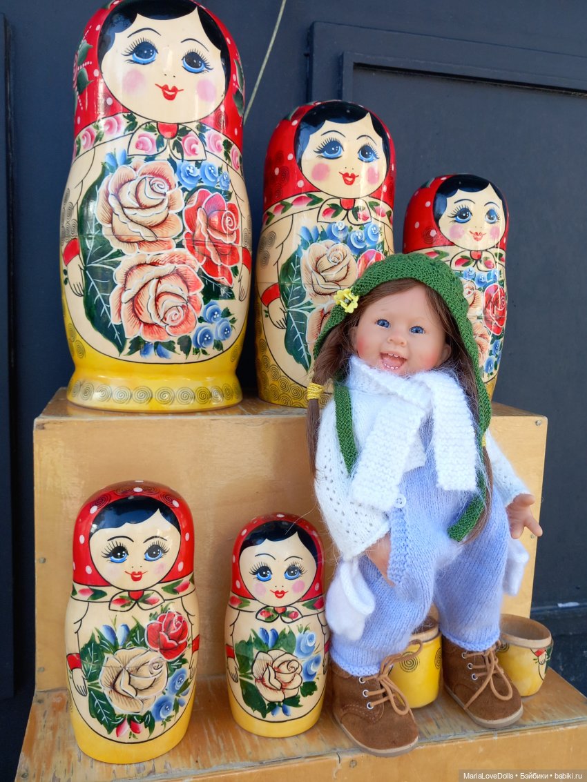 Городские улицы и Лея — Куклы Rosemarie Anna Muller (Мюллер): Вихтели (Wichtel)