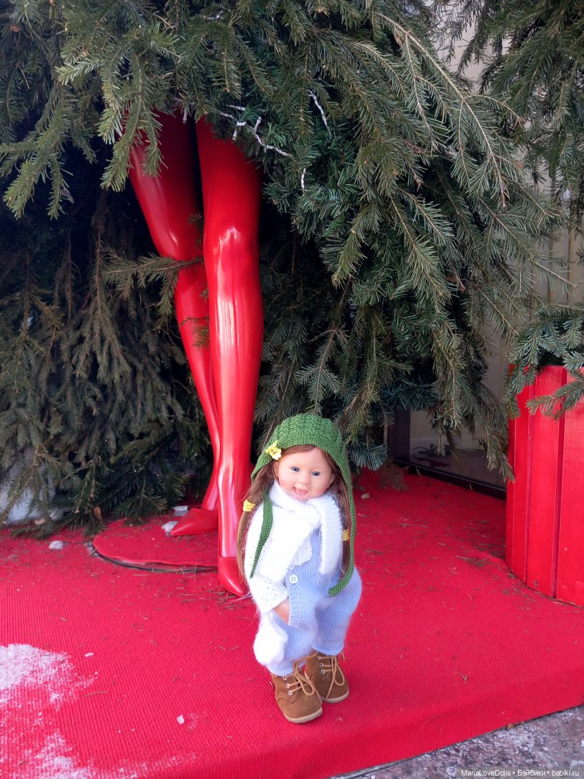 Городские улицы и Лея — Куклы Rosemarie Anna Muller (Мюллер): Вихтели (Wichtel)