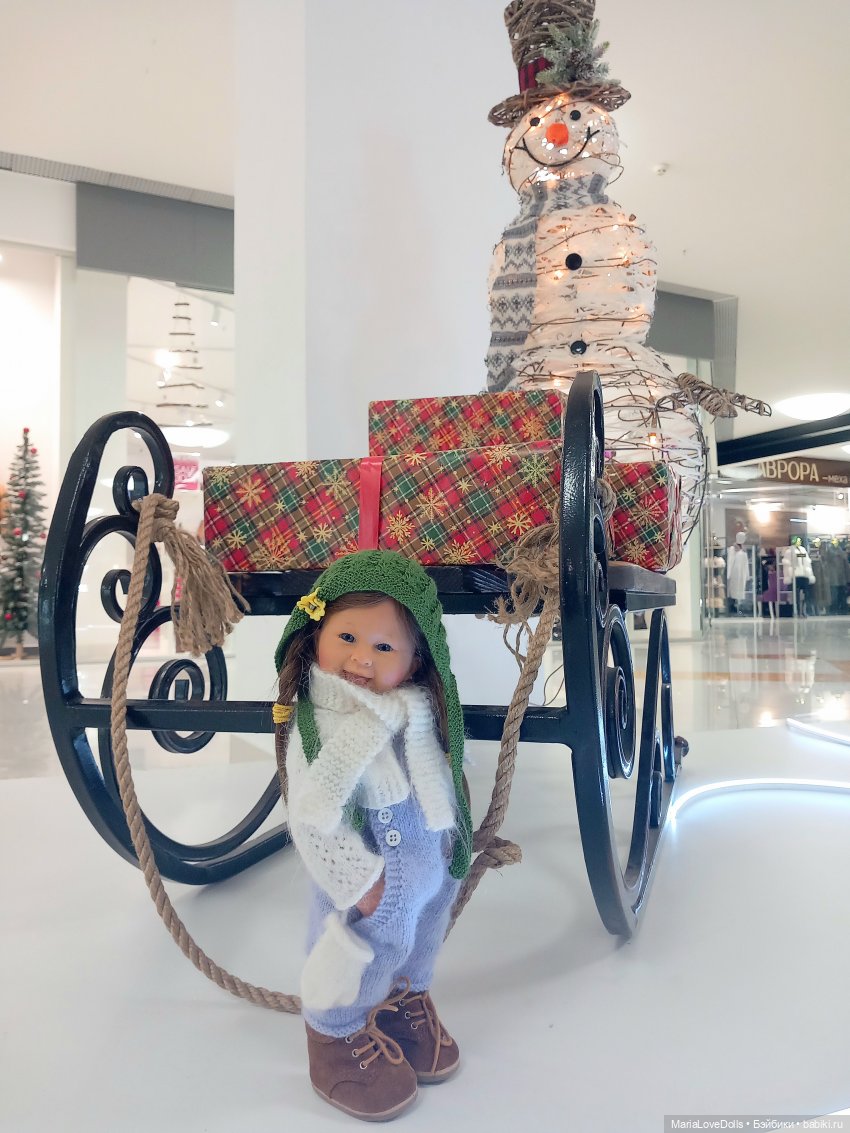 Городские улицы и Лея — Куклы Rosemarie Anna Muller (Мюллер): Вихтели (Wichtel)