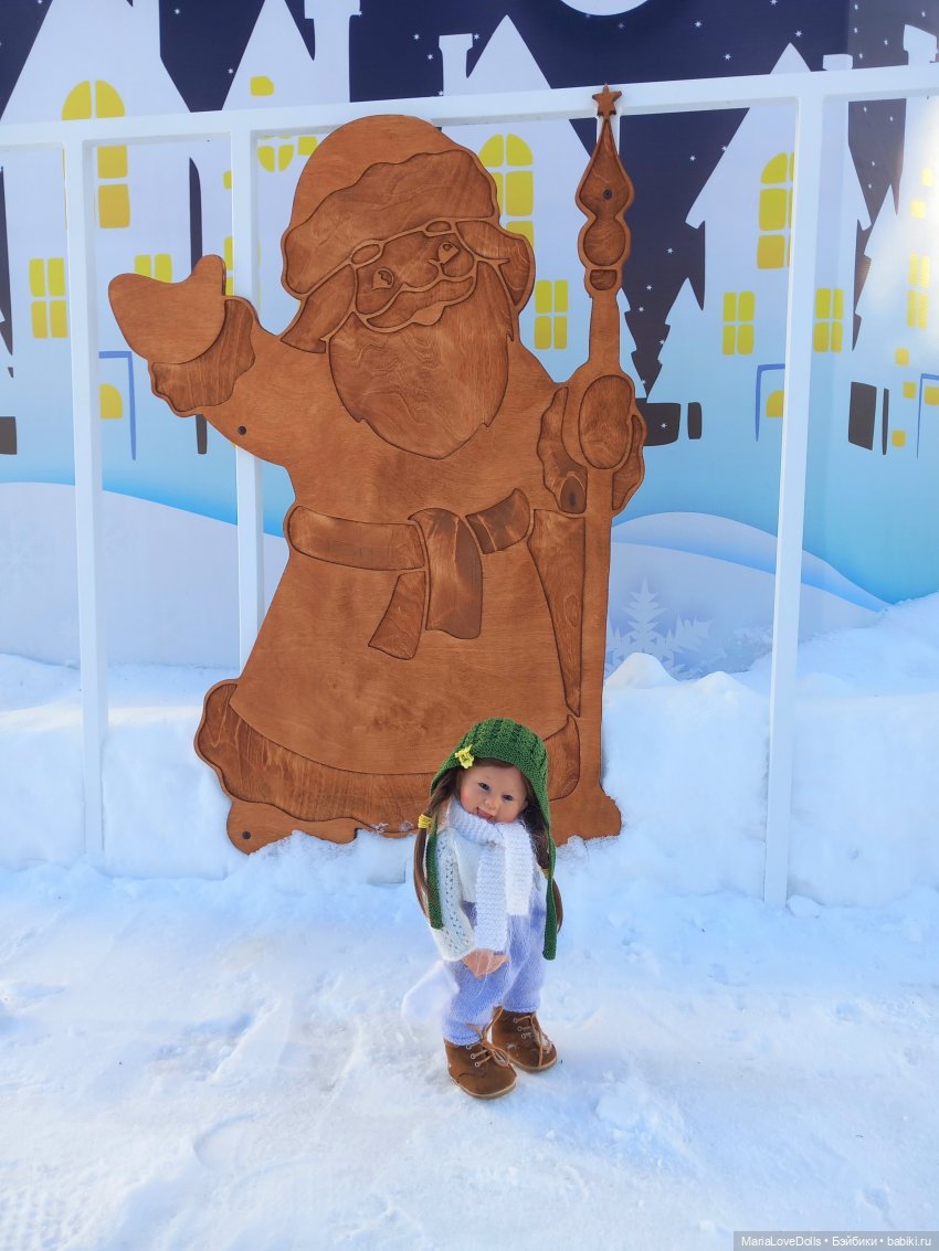 Городские улицы и Лея — Куклы Rosemarie Anna Muller (Мюллер): Вихтели (Wichtel)