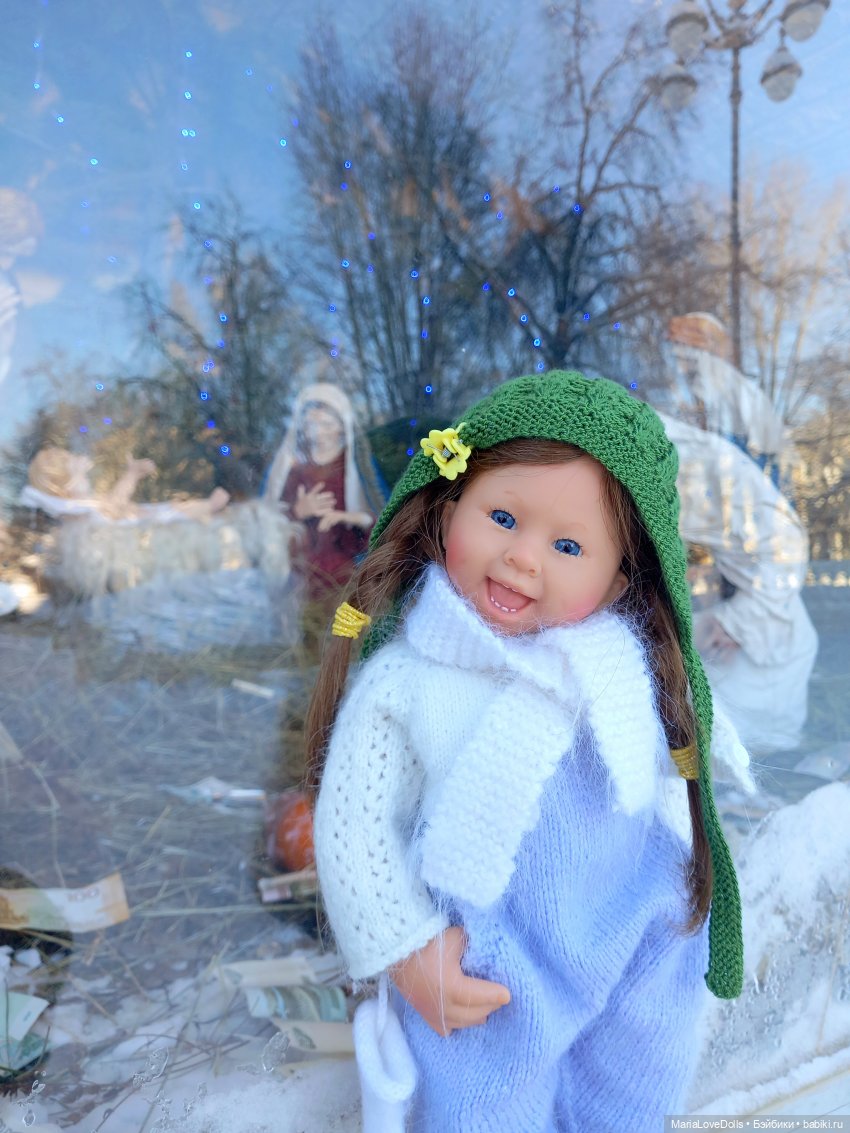 Городские улицы и Лея — Куклы Rosemarie Anna Muller (Мюллер): Вихтели (Wichtel)