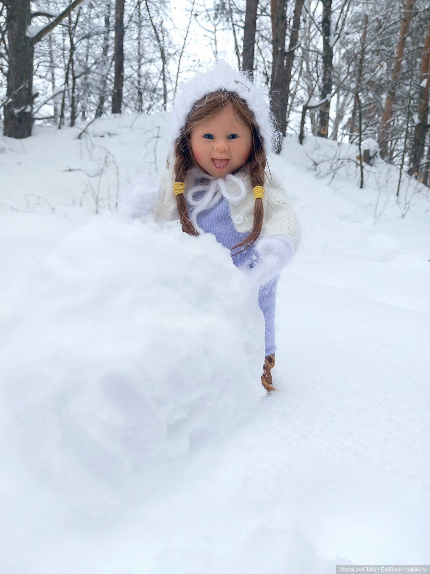 Снежная крепость — Куклы Rosemarie Anna Muller (Мюллер): Вихтели (Wichtel) (фото 9)