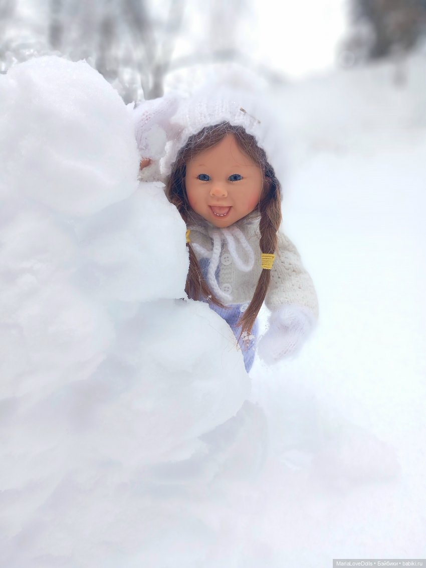 Снежная крепость — Куклы Rosemarie Anna Muller (Мюллер): Вихтели (Wichtel)