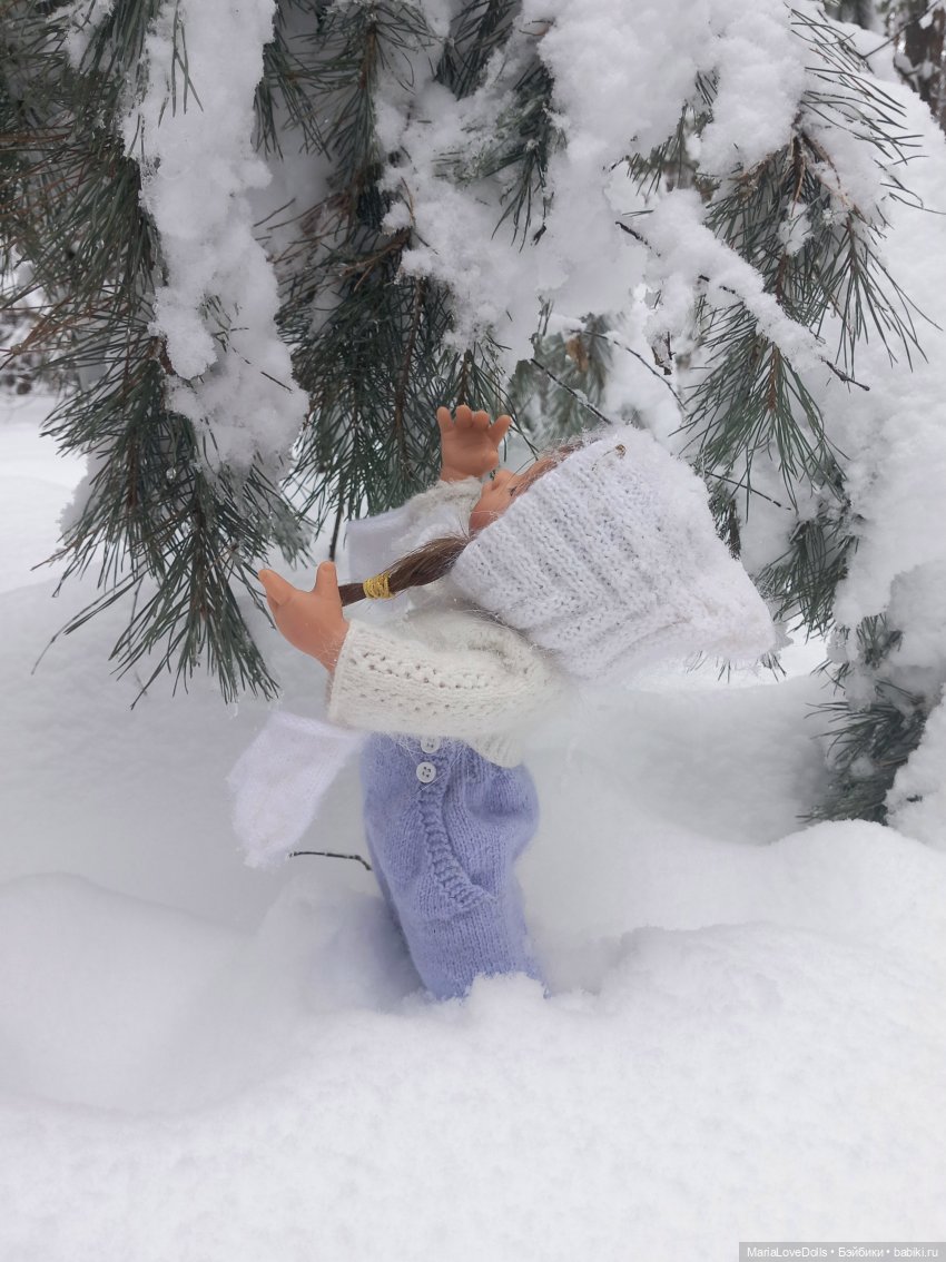 Снежная крепость — Куклы Rosemarie Anna Muller (Мюллер): Вихтели (Wichtel) (фото 6)