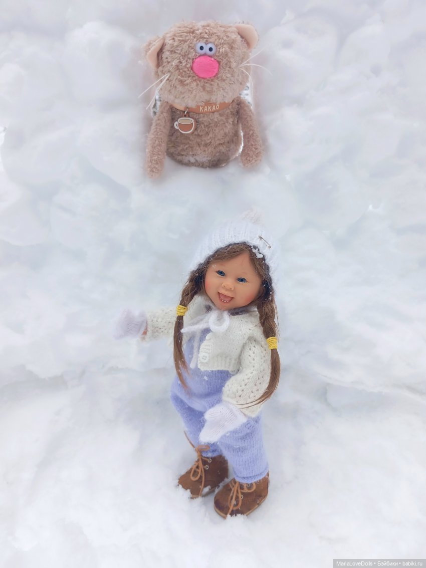 Снежная крепость — Куклы Rosemarie Anna Muller (Мюллер): Вихтели (Wichtel)