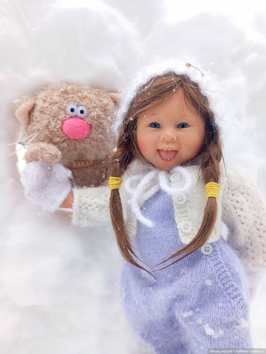 Снежная крепость — Куклы Rosemarie Anna Muller (Мюллер): Вихтели (Wichtel)