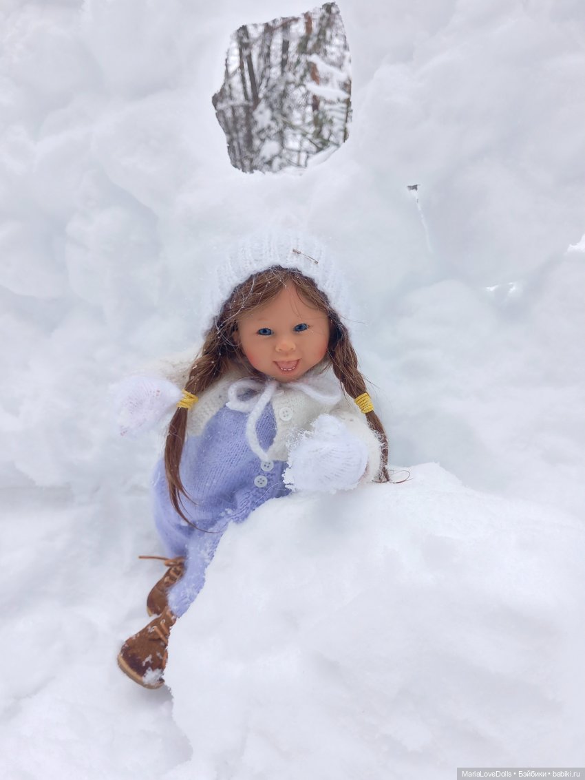 Снежная крепость — Куклы Rosemarie Anna Muller (Мюллер): Вихтели (Wichtel)