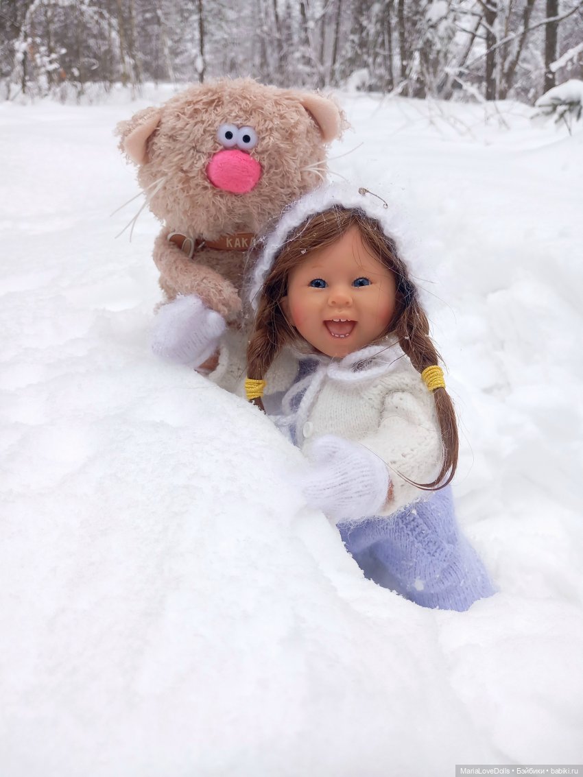 Снежная крепость — Куклы Rosemarie Anna Muller (Мюллер): Вихтели (Wichtel)