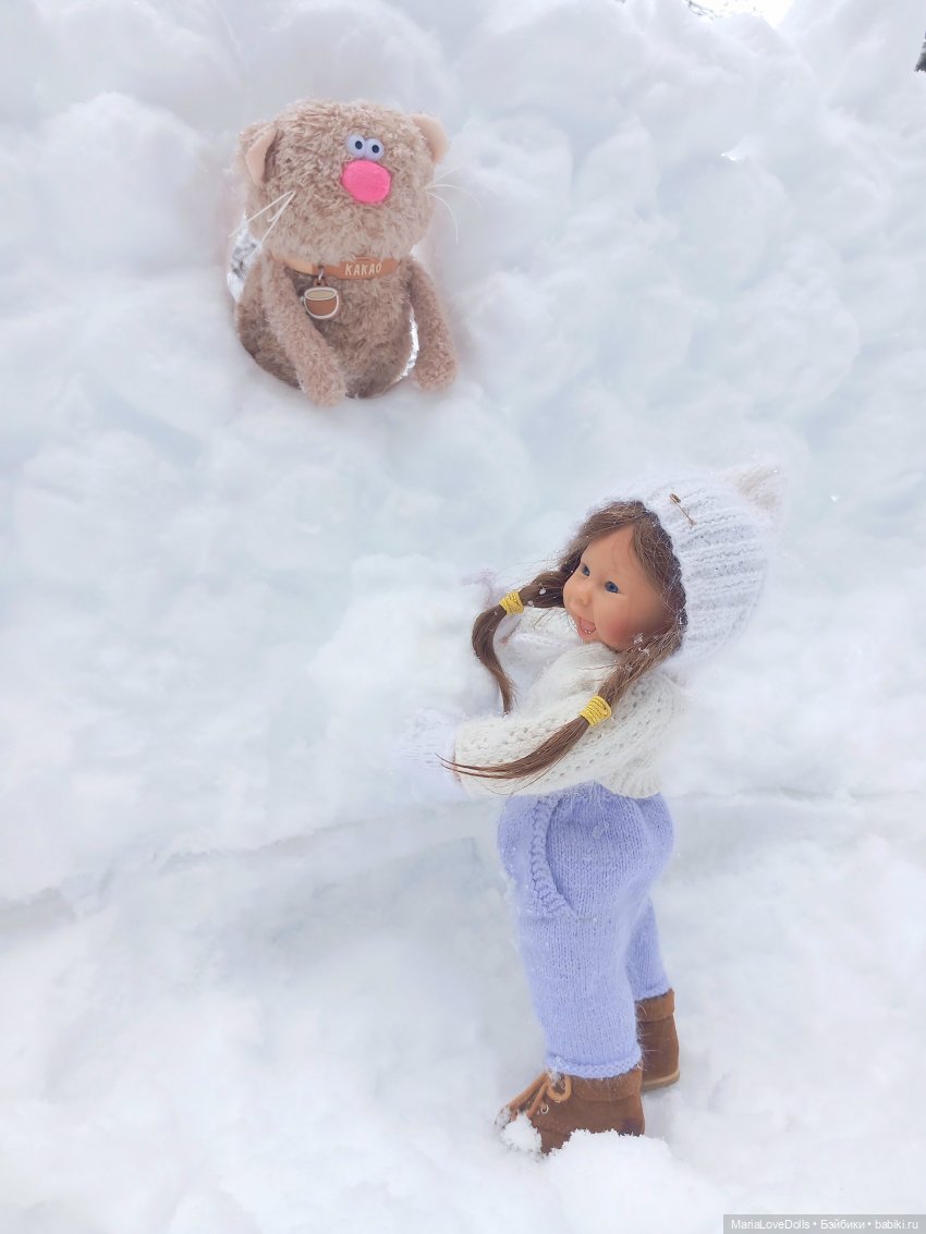 Снежная крепость — Куклы Rosemarie Anna Muller (Мюллер): Вихтели (Wichtel)