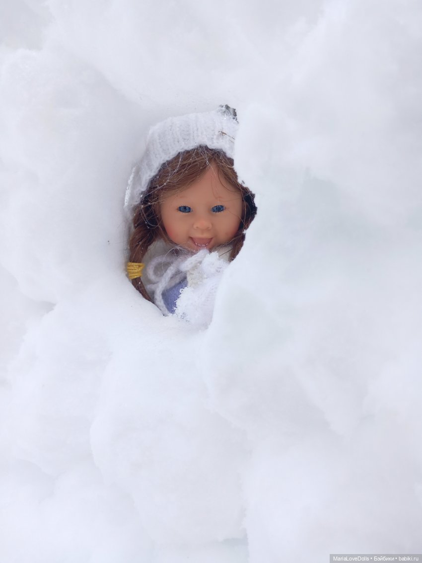 Снежная крепость — Куклы Rosemarie Anna Muller (Мюллер): Вихтели (Wichtel)