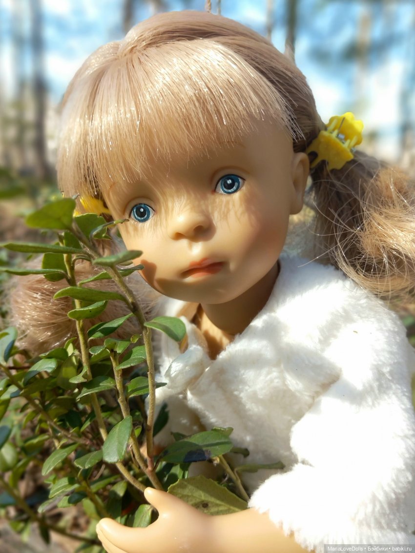 Весной наслаждаясь — Куклы Sylvia Natterer (Сильвия Наттерер): Gotz