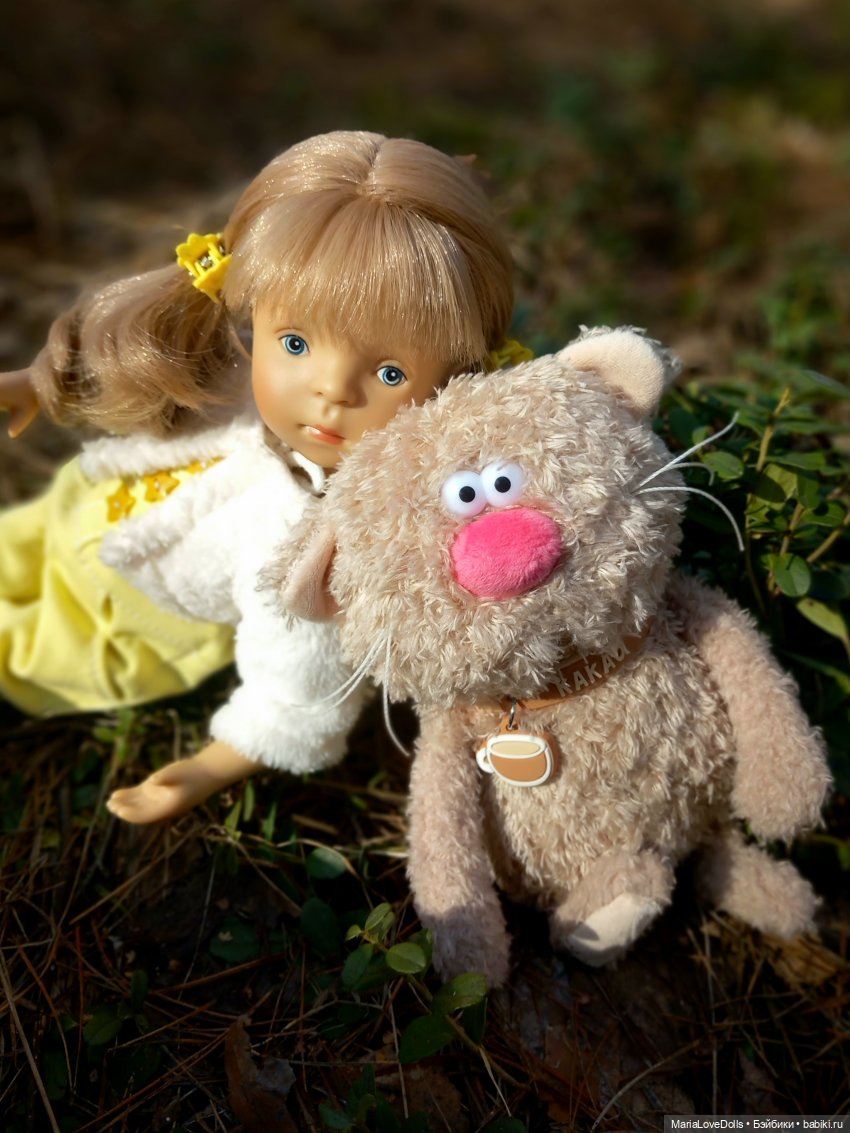 Весной наслаждаясь — Куклы Sylvia Natterer (Сильвия Наттерер): Gotz