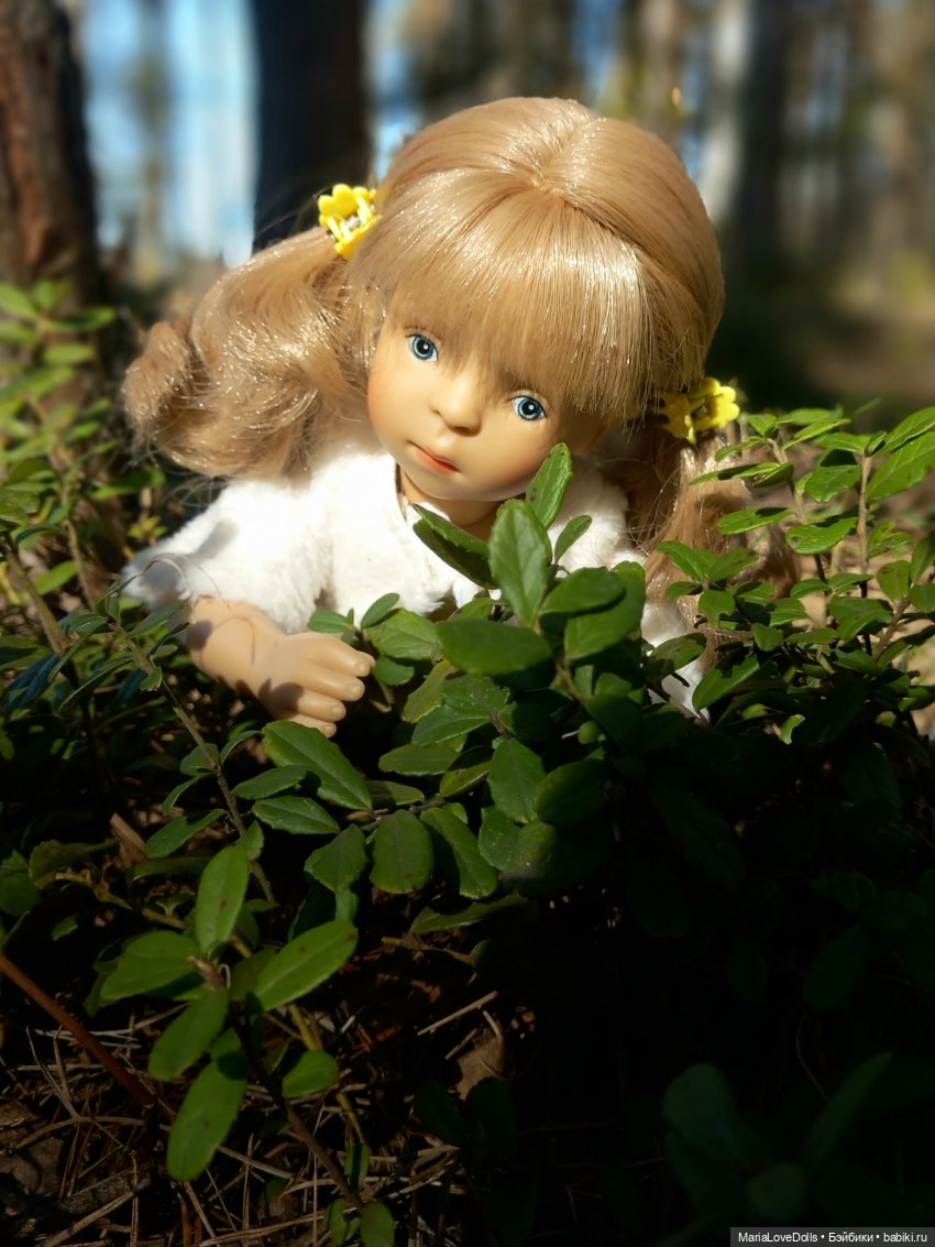 Весной наслаждаясь — Куклы Sylvia Natterer (Сильвия Наттерер): Gotz (фото 5)