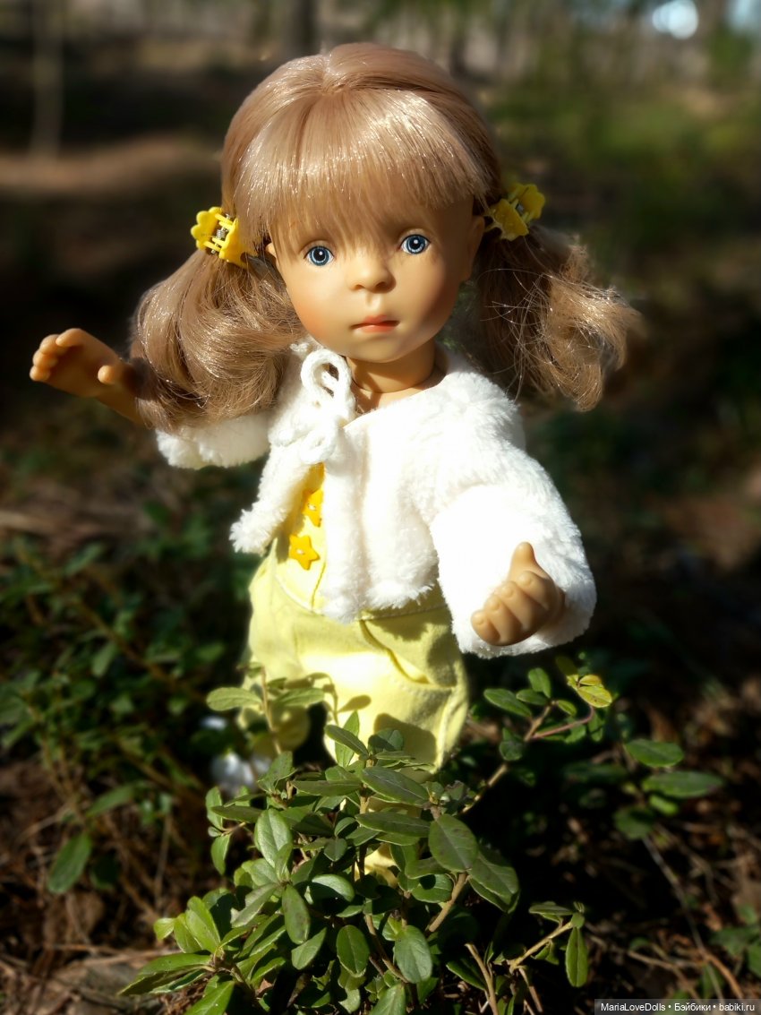 Весной наслаждаясь — Куклы Sylvia Natterer (Сильвия Наттерер): Gotz (фото 4)