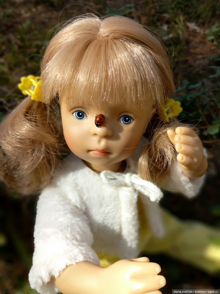Весной наслаждаясь — Куклы Sylvia Natterer (Сильвия Наттерер): Gotz