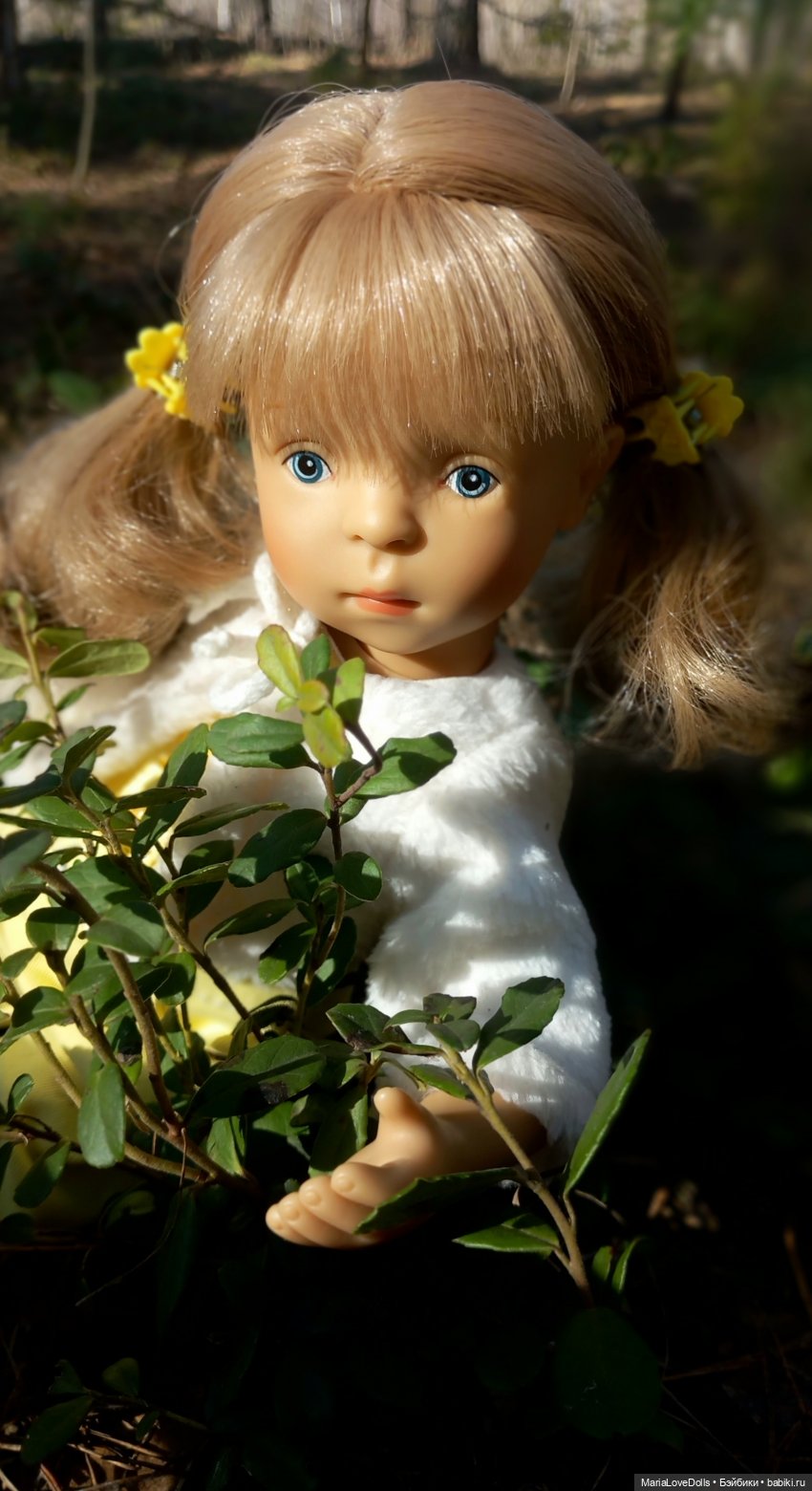 Весной наслаждаясь — Куклы Sylvia Natterer (Сильвия Наттерер): Gotz
