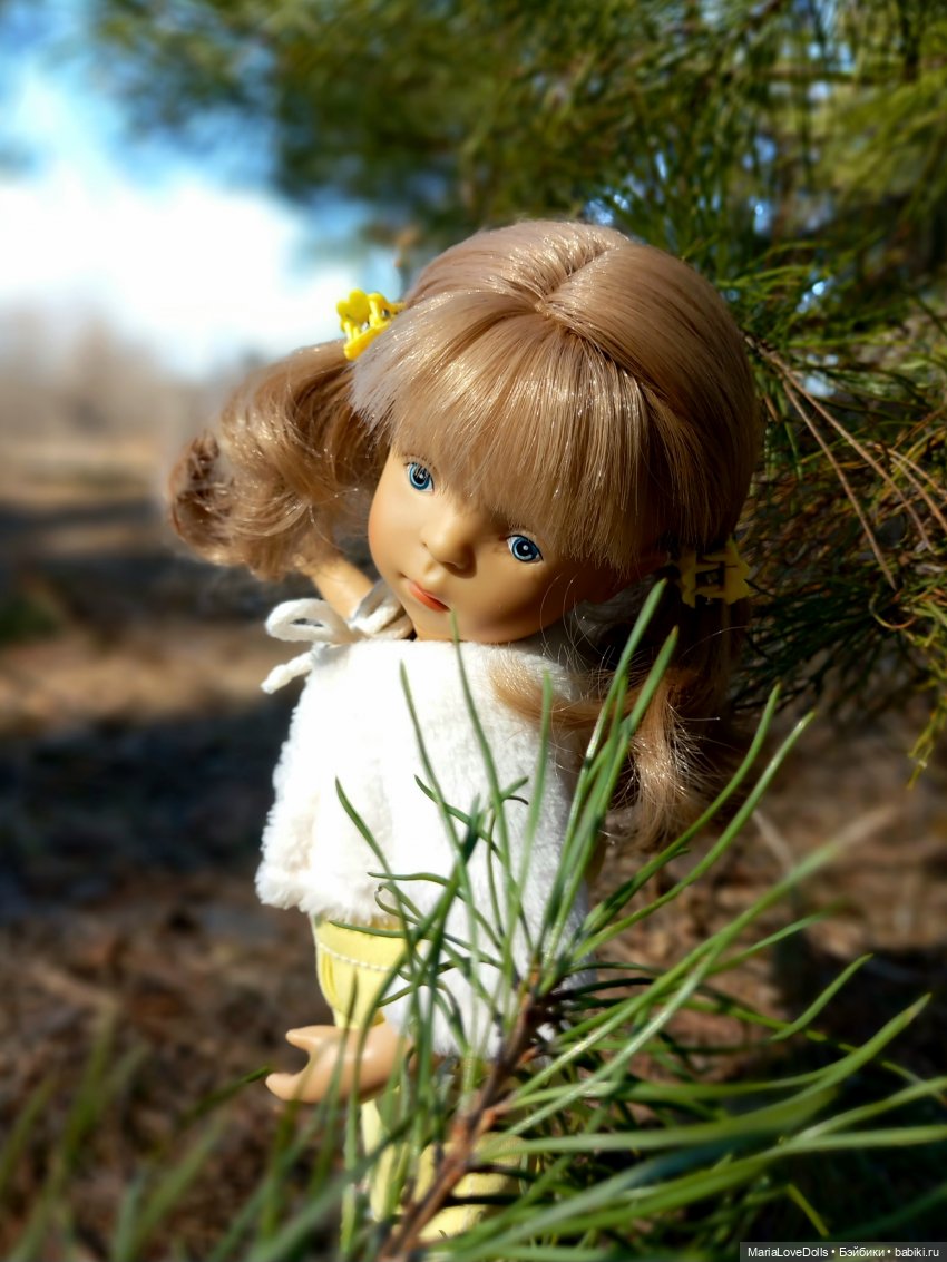 Весной наслаждаясь — Куклы Sylvia Natterer (Сильвия Наттерер): Gotz (фото 3)