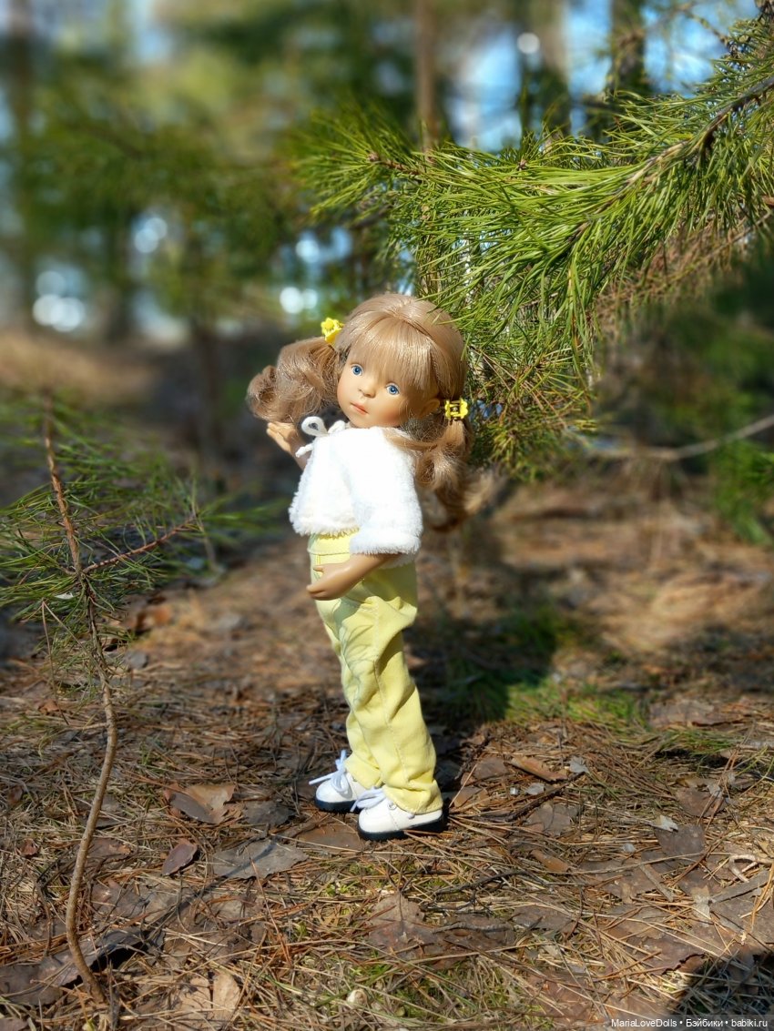 Весной наслаждаясь — Куклы Sylvia Natterer (Сильвия Наттерер): Gotz (фото 2)